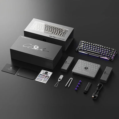 Gravastar mercury v60 pro gaming keyboard deluxe edition - 8khz magnetic switch