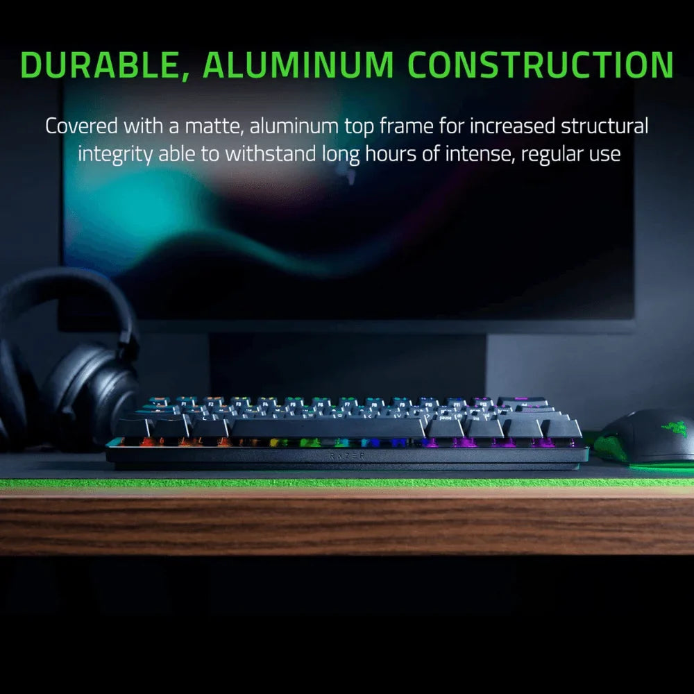 Razer huntsman mini 60% gaming keyboard optical switch