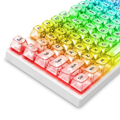 Redragon a137 transparent keycaps 117 keys