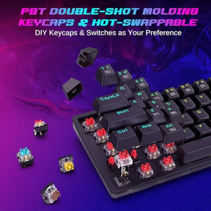 Redragon akali k642-rgb 60% hot-swappable
