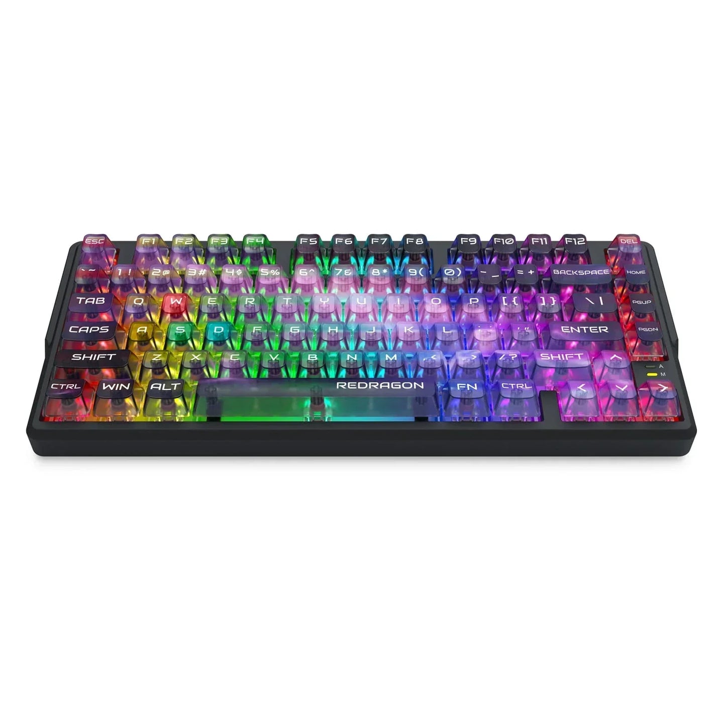 Redragon barlette magnetic gaming keyboard amethyst purple (k767-wl-m) keyboards