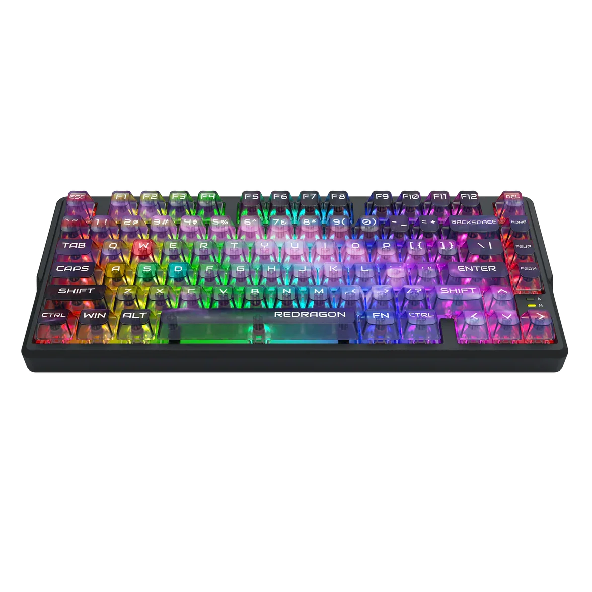 Redragon barlette magnetic gaming keyboard amethyst purple (k767-wl-m) keyboards