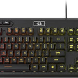 Redragon k513 rgb membrane gaming keyboard standard 104 keys linear keyboards