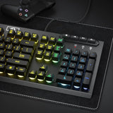 Redragon k513 rgb membrane gaming keyboard standard 104 keys linear keyboards