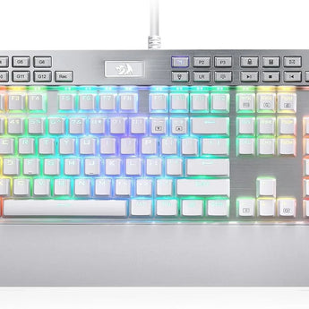 Redragon k550 rgb gaming keyboard 104 keys + 12 macro g keys wired mechanical