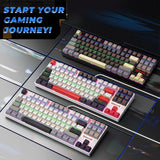 Redragon k552 mechanical gaming keyboard 87-key compact led gaming keyboard