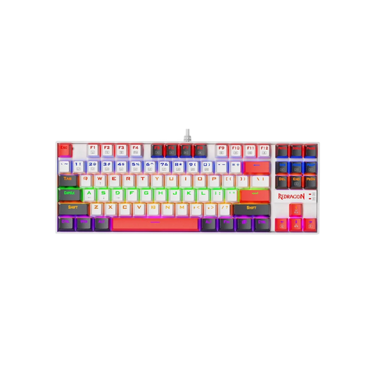 Redragon k552 mechanical gaming keyboard 87-key compact led gaming keyboard