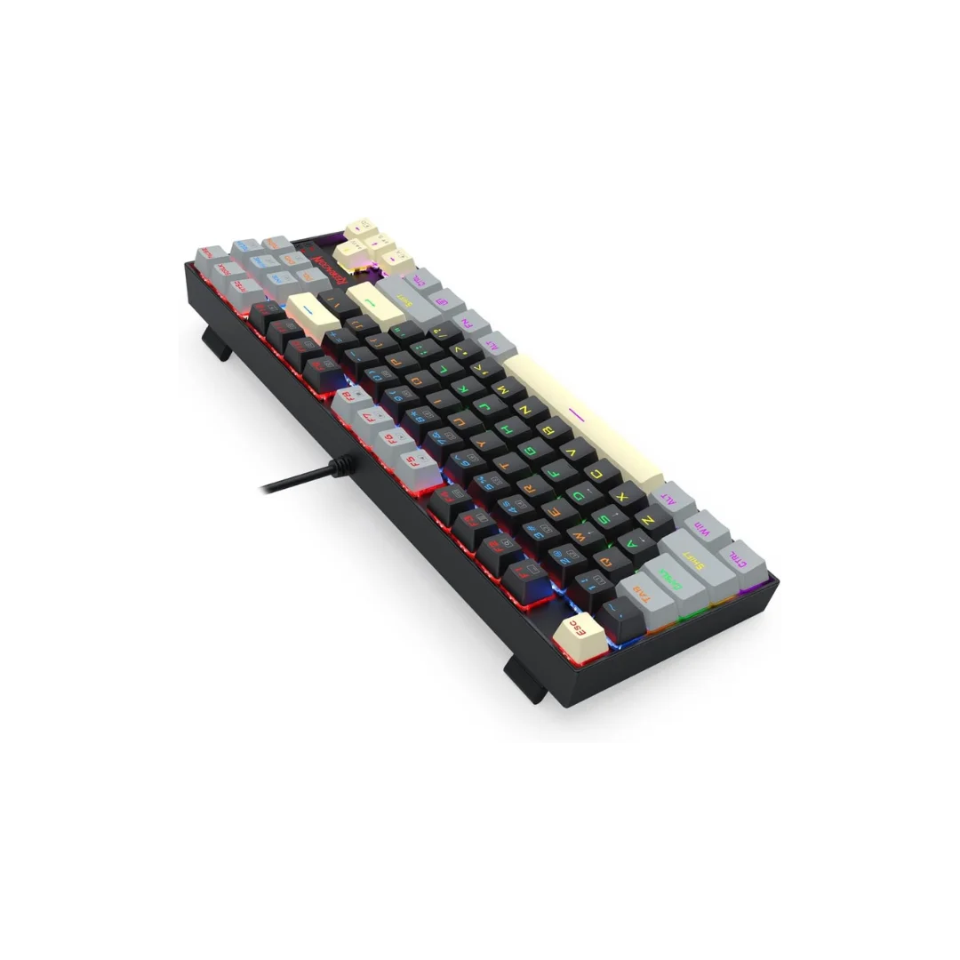 Redragon k552 mechanical gaming keyboard 87-key compact led gaming keyboard