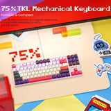 Redragon k552 mechanical gaming keyboard 87-key compact led gaming keyboard