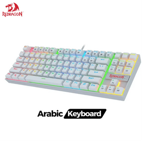 Redragon k552-rgb-2 wired tkl 75% mechanical gaming keyboard | ar