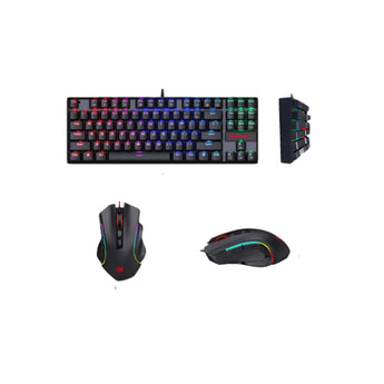 Redragon k552-rgb-ba mechanical gaming keyboard and mouse combo