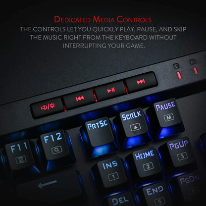 Redragon k580 vata rgb led backlit mechanical gaming keyboard keyboards