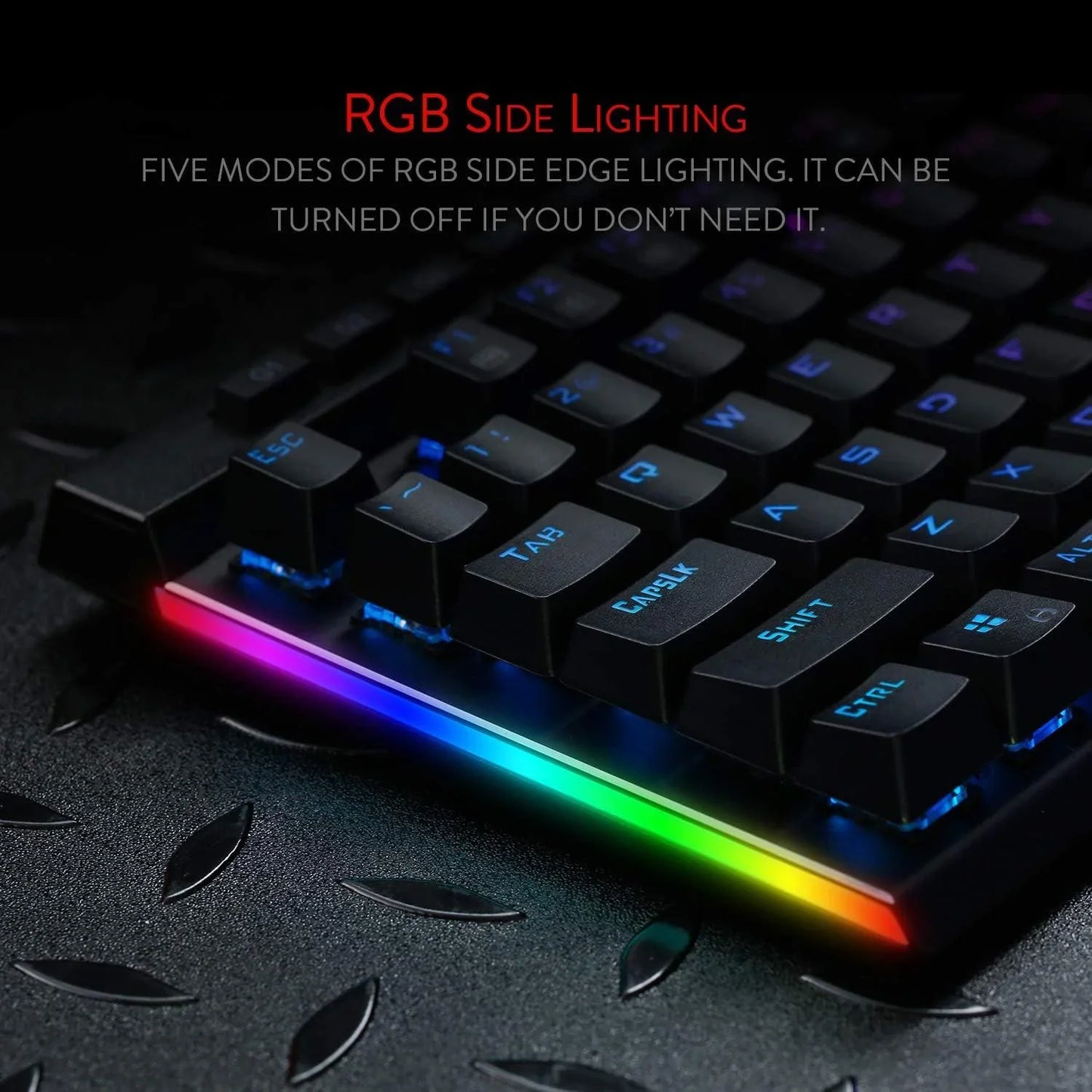 Redragon k580 vata rgb led backlit mechanical gaming keyboard keyboards