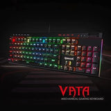 Redragon k580 vata rgb led backlit mechanical gaming keyboard keyboards