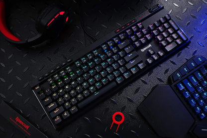 Redragon k580 vata rgb led backlit mechanical gaming keyboard keyboards