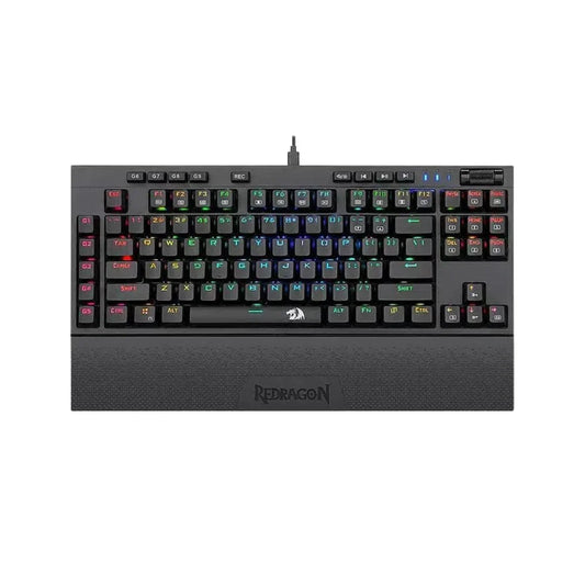 Redragon k588 rgb backlit mechanical gaming keyboard with programmable keys