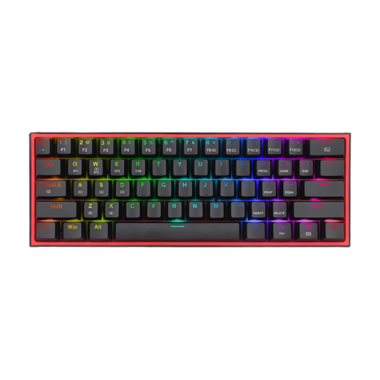 Redragon k616 fizz pro 60% wirless /wired rgb gaming keyboard 61 keys compact