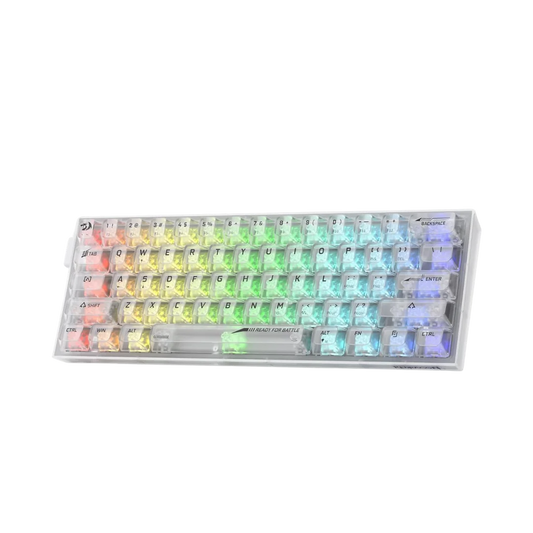 Redragon k617 ct 60% wired rgb gaming keyboard 61 keys compact keyboards