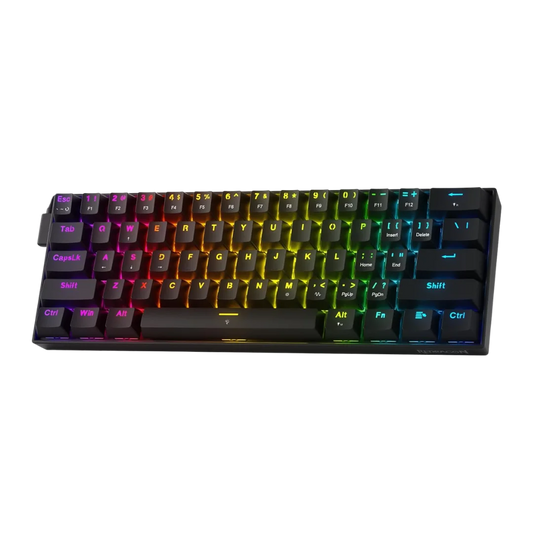 Redragon k617 he rapid trigger gaming keyboard 60% 61 keys wired mechanical