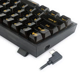 Redragon k617ctb-rgb 60% wired rgb gaming keyboard keyboards