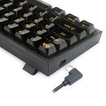 Redragon k617ctb-rgb 60% wired rgb gaming keyboard keyboards