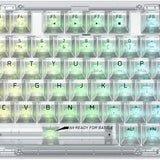 Redragon k649 pro 78% wireless gasket rgb gaming keyboard 3-modes 82 keys