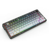 Redragon k673 gg 75% wireless gasket rgb gaming keyboard 3-modes 81 keys pbt