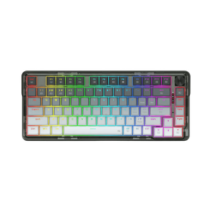 Redragon k673 gg 75% wireless gasket rgb gaming keyboard 3-modes 81 keys pbt