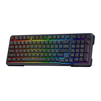 Redragon k688 wireless mechanical keyboard 3 mode gasket mounted rgb gaming