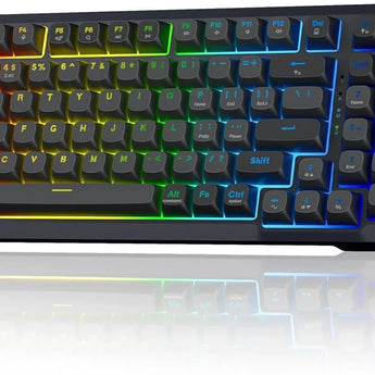 Redragon k688 wireless mechanical keyboard 3 mode gasket mounted rgb gaming