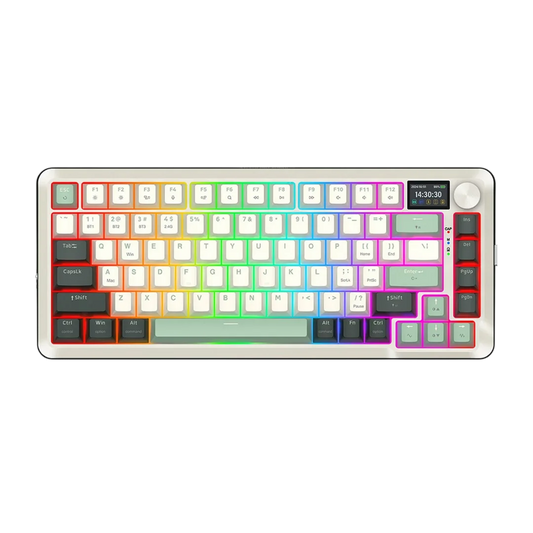 Redragon k708 pro wireless mechanical gaming keyboard - gasket-mounted rgb