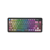Redragon k708mc rgb flekact pro tri-mode 75% hot-swappable wireless mechanical