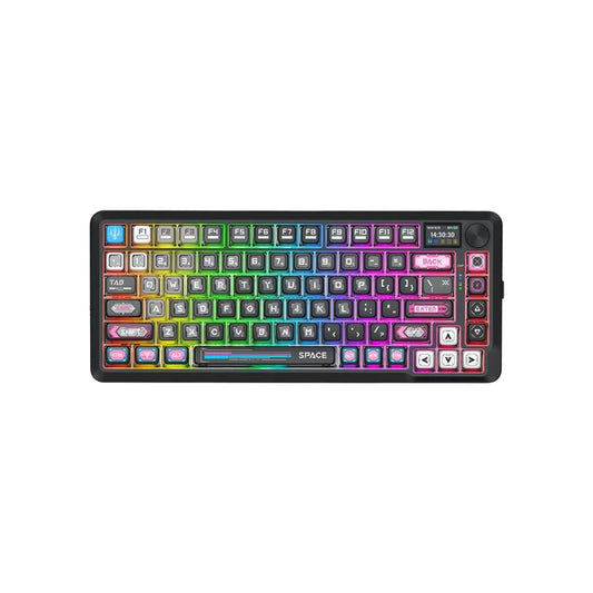 Redragon k708mc rgb flekact pro tri-mode 75% hot-swappable wireless mechanical