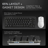 Redragon k709 65% wired gasket rgb gaming keyboard keyboards