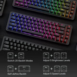 Redragon k709 65% wired gasket rgb gaming keyboard keyboards