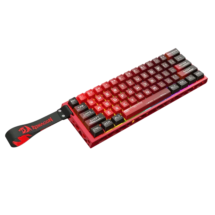 Redragon k753 he rapid trigger gaming keyboard 60% 61 keys wired mechanical
