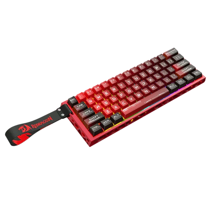 Redragon k753 he rapid trigger gaming keyboard 60% 61 keys wired mechanical