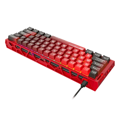 Redragon k753 he rapid trigger gaming keyboard 60% 61 keys wired mechanical