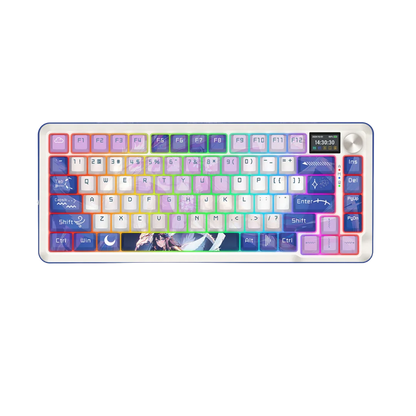 Redragon wireless mechanical keyboard gasket rgb gaming keyboard with 81 k708ak