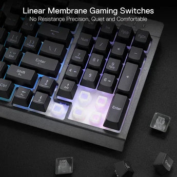 Shiva k515 membrane gaming keyboard keyboards