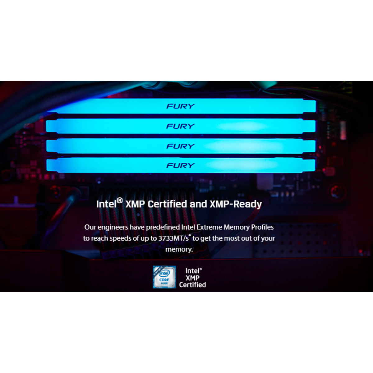 Kingston 16 GB RAM FURY HyperX Beast 3200MT/s DDR4 RGB Memory Style