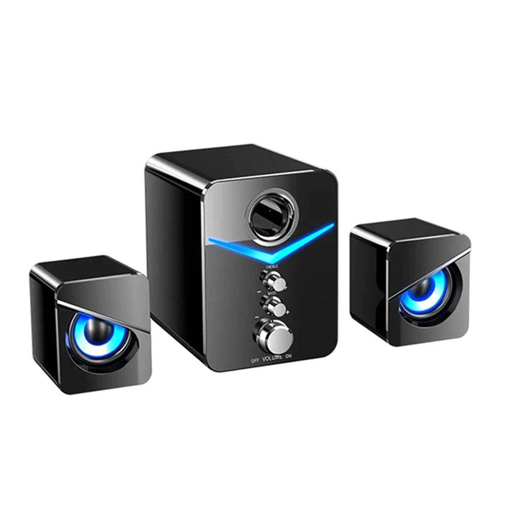 Kisonli speaker u-3100 multimedia 2.1-channel - Fun Touch