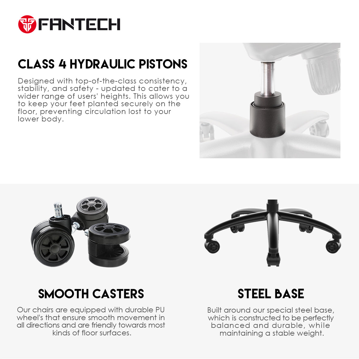 KORSI GC191 PREMIUM GAMING CHAIR | Red Desk & Chair