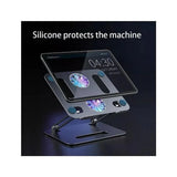 Laptop stand portable foldable computer stand with usb two cooling fans