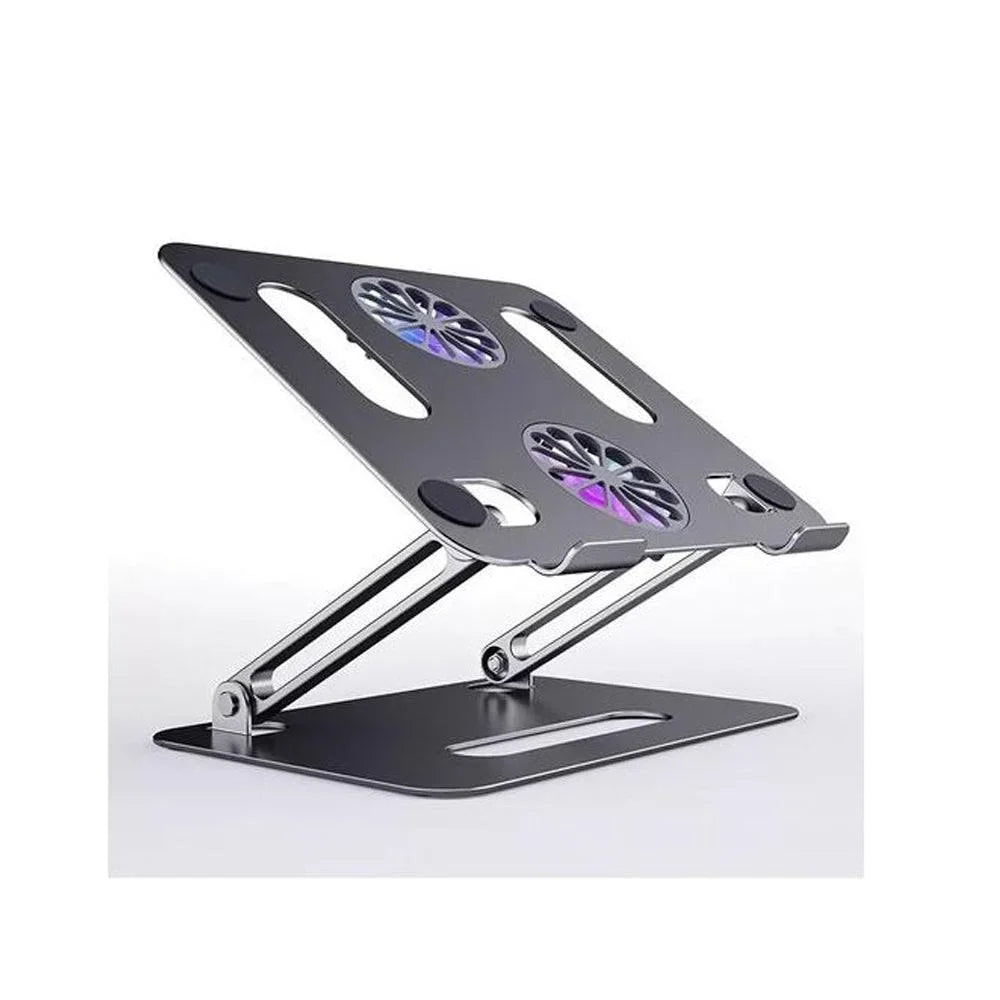 Laptop stand portable foldable computer stand with usb two cooling fans