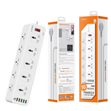 LDNIO SC10610 30W 6 Port USB Charger Power Strip Cables & Chargers