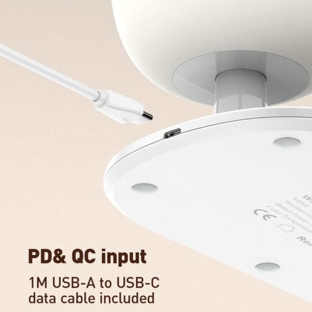 LDNIO Y3 Fast Wireless Charging DESK LAMP Lightning