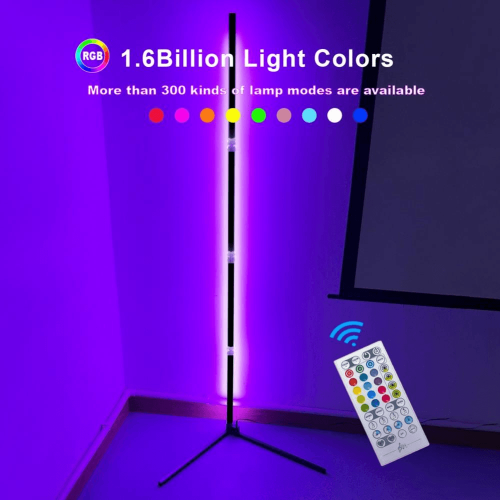 LED Floor Lamp RGB Modern Corner Decoration Lightning