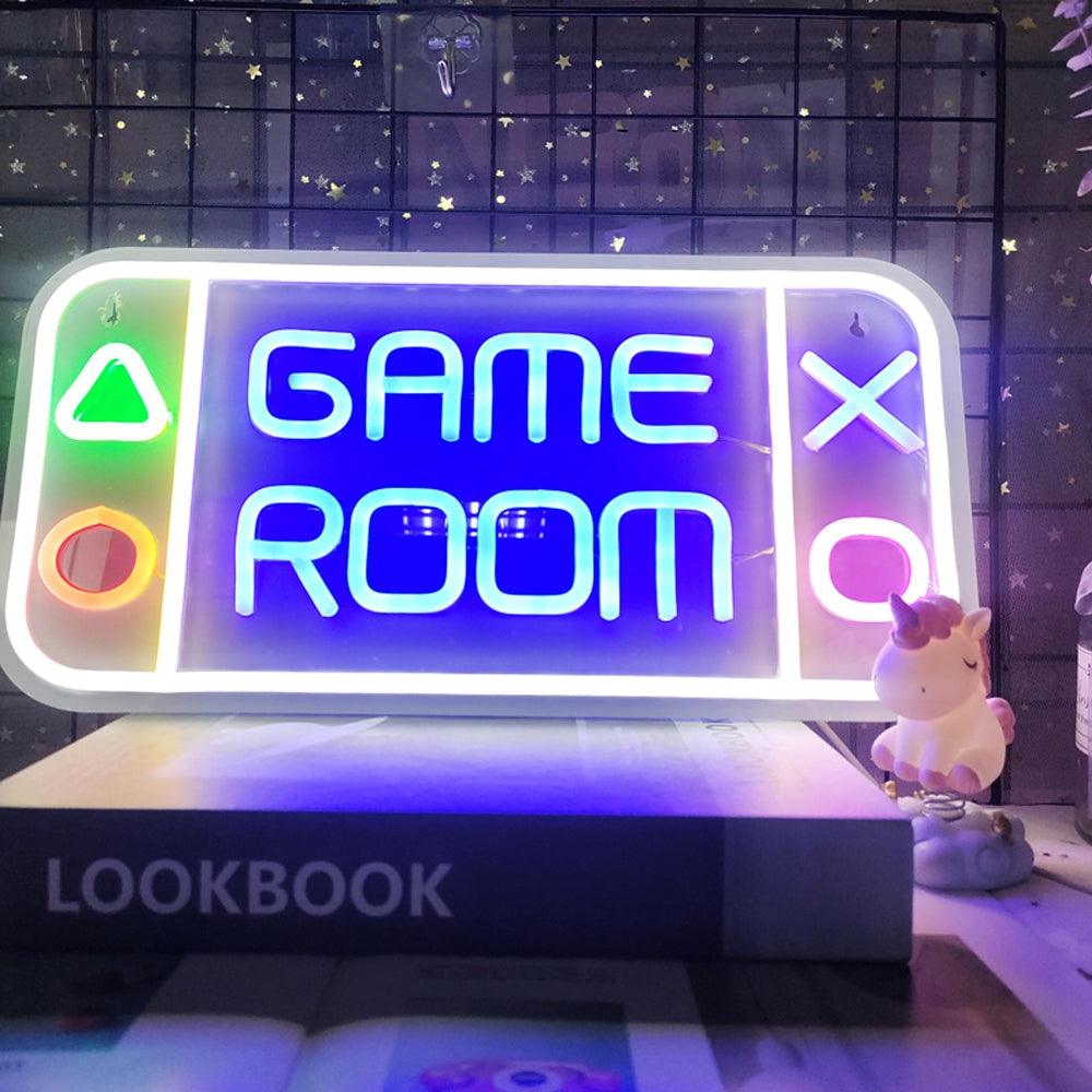 Led game room neon signs for bedroom wall gaming decor JOD 20