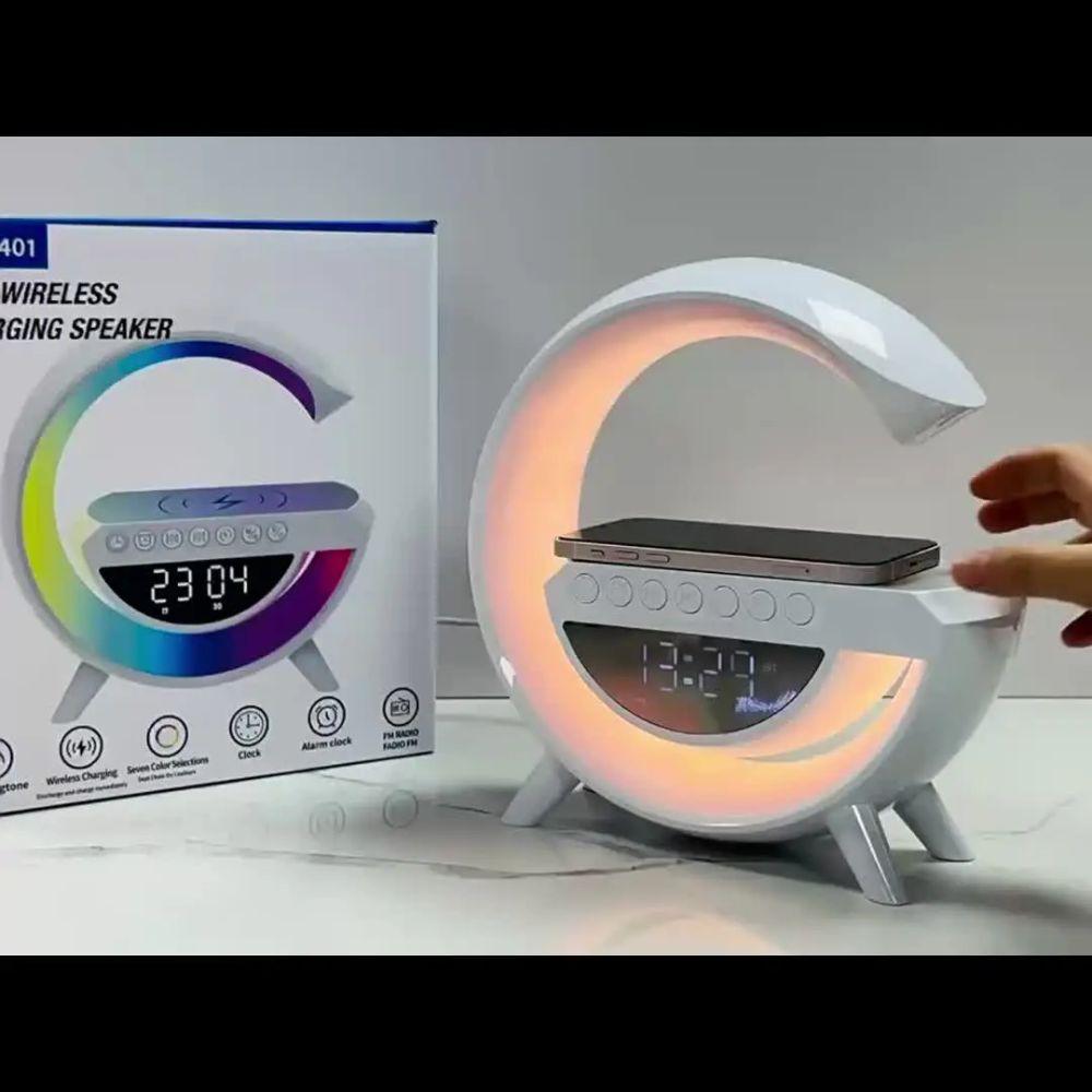 Led speaker rgb multifunction wireless charger smart - Fun Touch